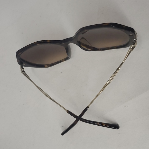 Coach C3445 Sculpted Signature Hexagon Sunglasses DARK TORTOISE (Last One) - Picture 13 of 15